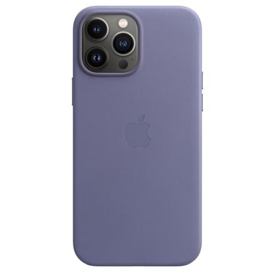 Чехол Apple Leather Case with MagSafe for iPhone 13 Pro Max Wisteria - цена, характеристики, отзывы, рассрочка, фото 2