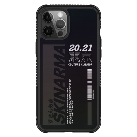 Чехол SkinArma Garasu Series Case for iPhone 12 Pro Max Black - цена, характеристики, отзывы, рассрочка, фото 1