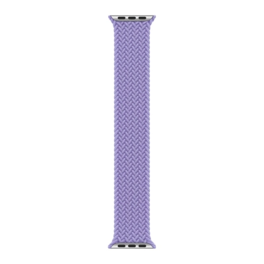 Ремешок Apple Watch Braided Solo Loop 42mm/44mm/45mm English Lavender - Size 4 - цена, характеристики, отзывы, рассрочка, фото 1