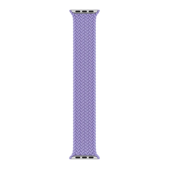 Ремінець Apple Watch Braided Solo Loop 42mm/44mm/45mm English Lavender - Size 4