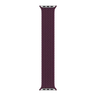 Ремешок Apple Watch Braided Solo Loop 42mm/44mm/45mm Dark Cherry - Size 4 - цена, характеристики, отзывы, рассрочка, фото 1