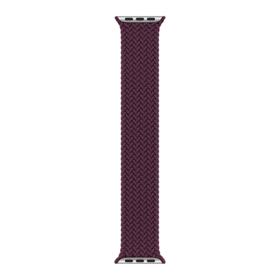 Ремешок Apple Watch Braided Solo Loop 42mm/44mm/45mm Dark Cherry - Size 4