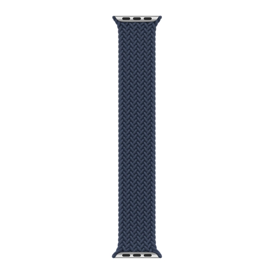 Ремешок Apple Watch Braided Solo Loop 42mm/44mm/45mm Abyss Blue - Size 4