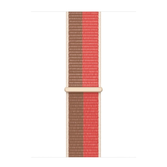 Ремешок Apple Watch Sport Loop 42mm/44mm/45mm Pink Pomelo/Tan