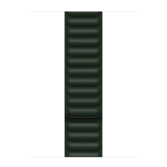 Ремінець Apple Leather Link for Apple Watch 42mm/44mm/45mm Sequoia Green - M/L - цена, характеристики, отзывы, рассрочка, фото 1