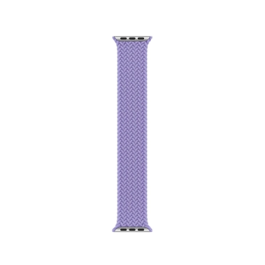 Ремешок Apple Watch Braided Solo Loop 38mm/40mm/41mm English Lavender - Size 4 - цена, характеристики, отзывы, рассрочка, фото 1