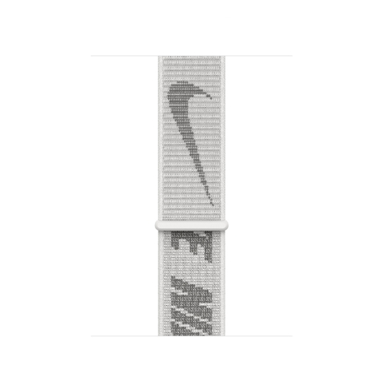 Ремінець Apple Nike Sport Loop for Apple Watch 38mm/40mm/41mm Summit White - ціна, характеристики, відгуки, розстрочка, фото 1