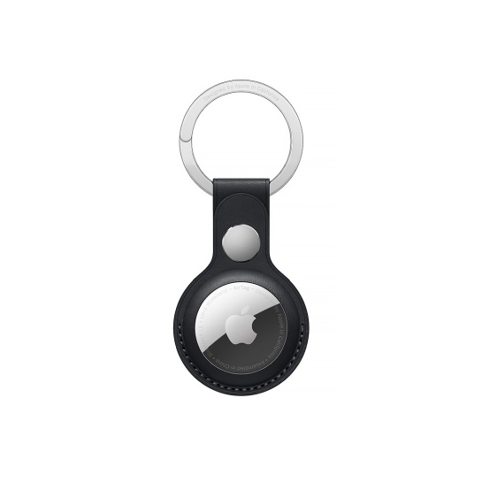 Брелок з кільцем Apple Leather Key Ring Midnight for AirTag - ціна, характеристики, відгуки, розстрочка, фото 1
