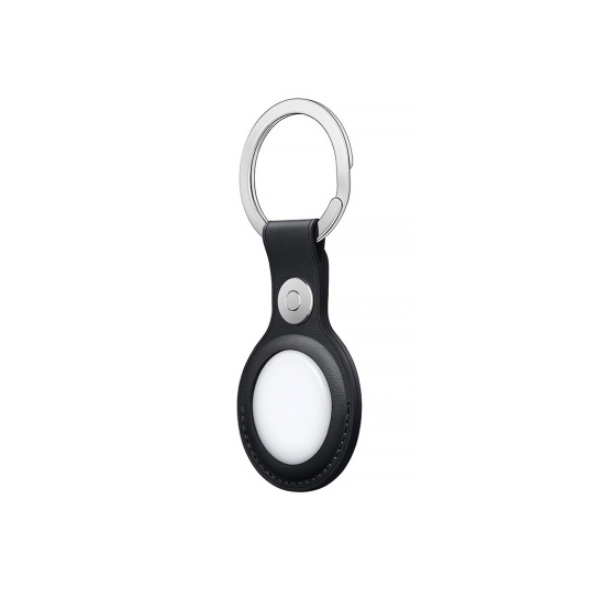 Брелок з кільцем Apple Leather Key Ring Midnight for AirTag - ціна, характеристики, відгуки, розстрочка, фото 2