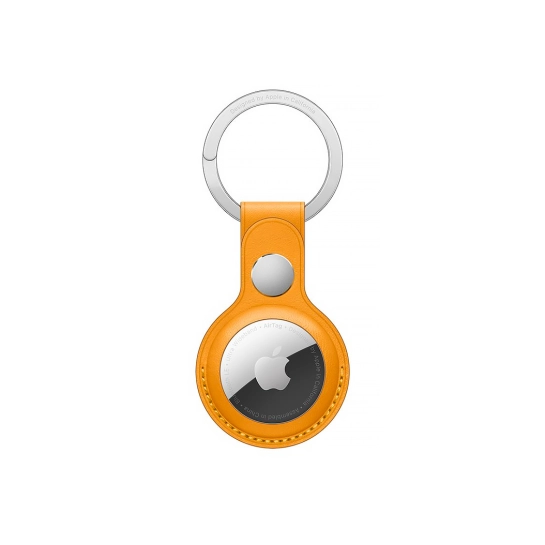 Брелок с кольцом Apple Leather Key Ring California Poppy for AirTag