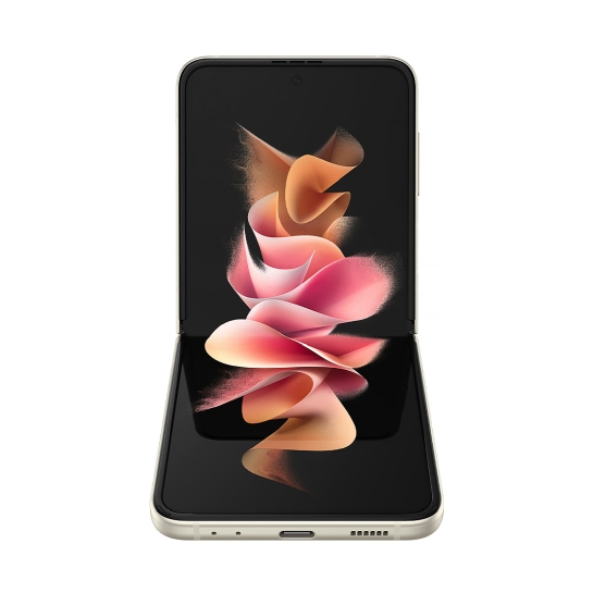 Смартфон Samsung Galaxy Z Flip 3 8/128GB Cream (F711FD) - цена, характеристики, отзывы, рассрочка, фото 1