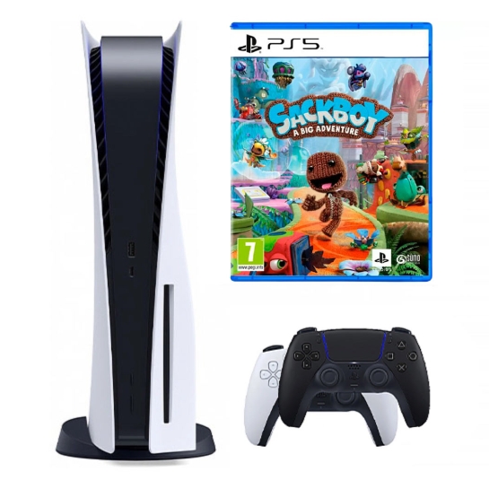 Игровая приставка Sony PlayStation 5 + Sackboy: A Big Adventure + DualSense - цена, характеристики, отзывы, рассрочка, фото 1