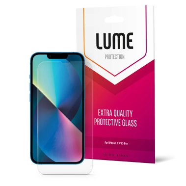Скло LUME Protection 2.5D Ultra thin Fully for iPhone 13/13 Pro Front Clear - цена, характеристики, отзывы, рассрочка, фото 1