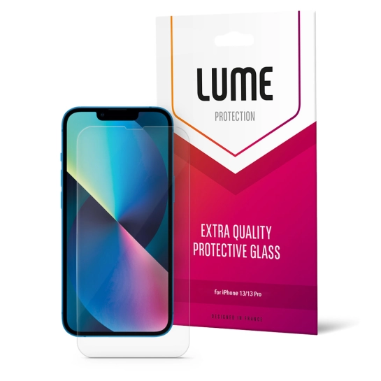 Скло LUME Protection 2.5D Ultra thin Fully for iPhone 13/13 Pro Front Clear