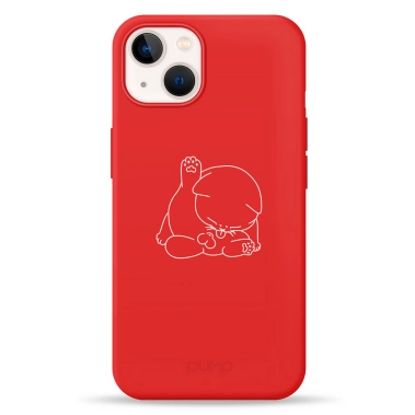 Чехол Pump Silicone Minimalistic Case for iPhone 13 Cat Balls # - цена, характеристики, отзывы, рассрочка, фото 1