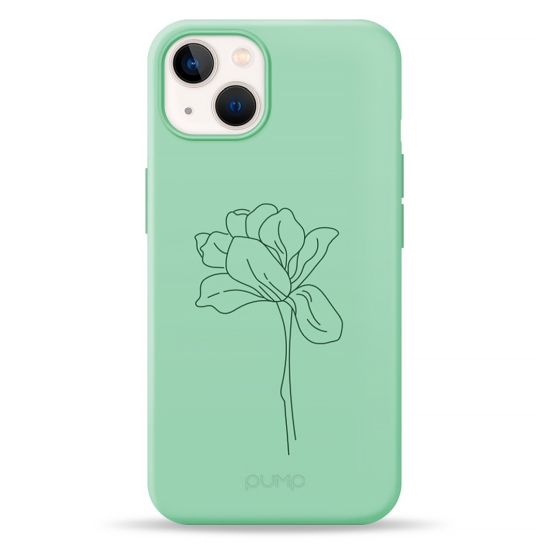 Чехол Pump Silicone Minimalistic Case for iPhone 13 Bloom Flower # - цена, характеристики, отзывы, рассрочка, фото 1