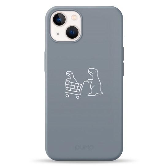 Чохол Pump Silicone Minimalistic Case for iPhone 13 Dino Market # - ціна, характеристики, відгуки, розстрочка, фото 1