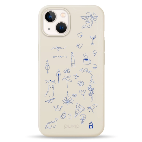 Чохол Pump Silicone Minimalistic Case for iPhone 13 Ink #