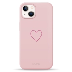 Чохол Pump Silicone Minimalistic Case for iPhone 13 Krivoe Heart #