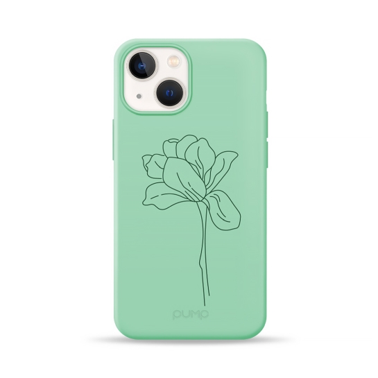 Чехол Pump Silicone Minimalistic Case for iPhone 13 mini Bloom Flower # - цена, характеристики, отзывы, рассрочка, фото 1