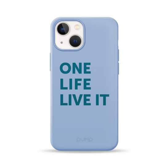 Чехол Pump Silicone Minimalistic Case for iPhone 13 mini One Life # - цена, характеристики, отзывы, рассрочка, фото 1