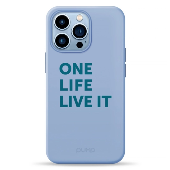 Чехол Pump Silicone Minimalistic Case for iPhone 13 Pro One Life #