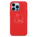 Чохол Pump Silicone Minimalistic Case for iPhone 13 Pro Cat Balls #