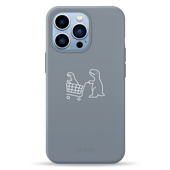 Чохол Pump Silicone Minimalistic Case for iPhone 13 Pro Dino Market # - ціна, характеристики, відгуки, розстрочка, фото 1