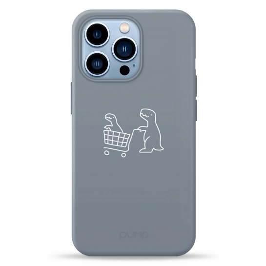 Чехол Pump Silicone Minimalistic Case for iPhone 13 Pro Dino Market #