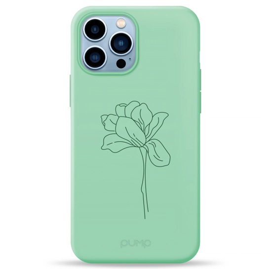 Чохол Pump Silicone Minimalistic Case for iPhone 13 Pro Max Bloom Flower #