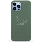 Чохол Pump Silicone Minimalistic Case for iPhone 13 Pro Max Dino Green #
