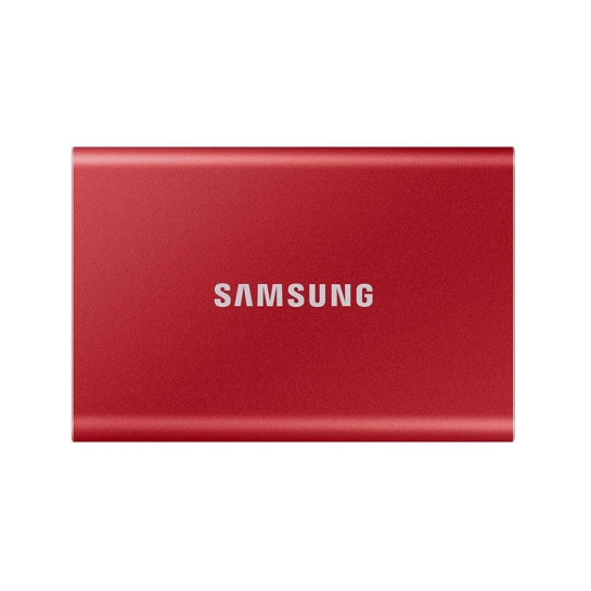 SSD накопичувач SAMSUNG T7 2TB USB 3.2 Red - цена, характеристики, отзывы, рассрочка, фото 1