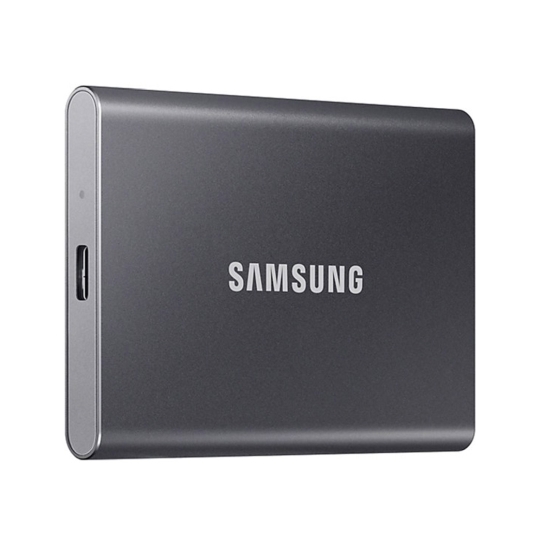 SSD накопичувач SAMSUNG T7 2TB USB 3.2 Titan Gray - ціна, характеристики, відгуки, розстрочка, фото 2