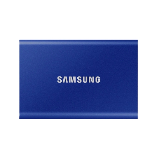 SSD накопичувач SAMSUNG T7 500GB USB 3.2 Indigo Blue - ціна, характеристики, відгуки, розстрочка, фото 1