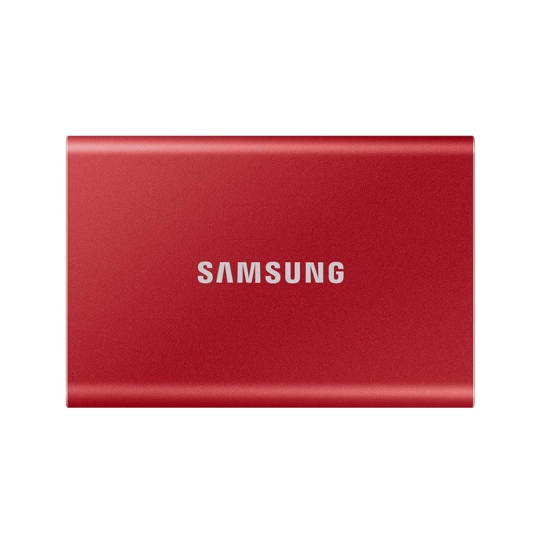 SSD накопичувач SAMSUNG T7 1TB USB 3.2 Red (MU-PC1T0R/WW)