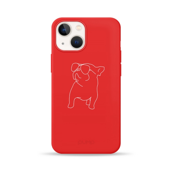 Чохол Pump Silicone Minimalistic Case for iPhone 13 mini Pug With # - ціна, характеристики, відгуки, розстрочка, фото 1