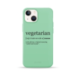 Чехол Pump Silicone Minimalistic Case for iPhone 13 mini Vegetarian Wiki #