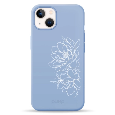Чехол Pump Silicone Minimalistic Case for iPhone 13 Floral # - цена, характеристики, отзывы, рассрочка, фото 1