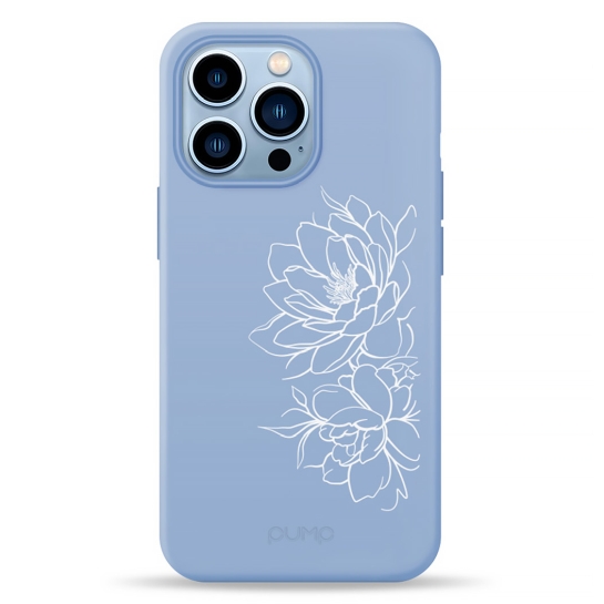Чехол Pump Silicone Minimalistic Case for iPhone 13 Pro Floral # - цена, характеристики, отзывы, рассрочка, фото 1