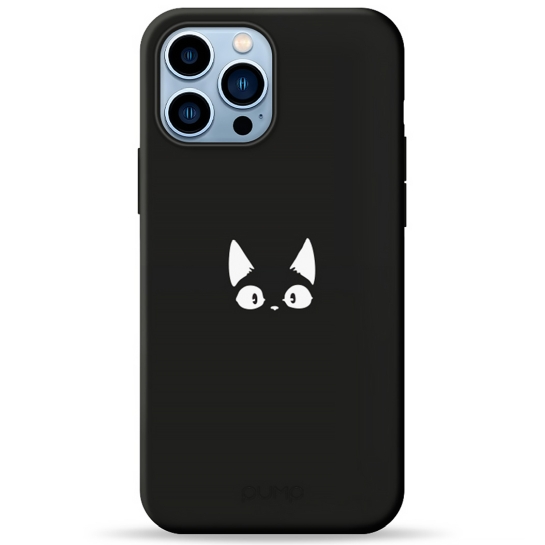 Чохол Pump Silicone Minimalistic Case for iPhone 13 Pro Max Funny Cat # - цена, характеристики, отзывы, рассрочка, фото 1