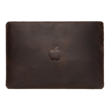 Шкіряний чохол INCARNE Gamma Plus коричневий для MacBook Air 13" (2018-2023)