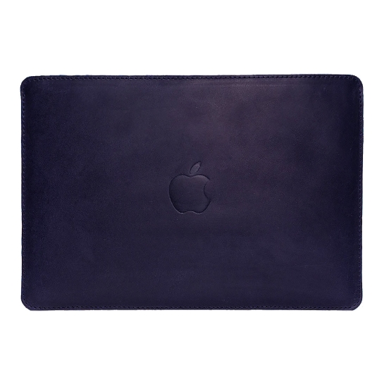 Кожаный чехол INCARNE Gamma Plus синий для MacBook Air 13
