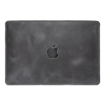 Шкіряний чохол INCARNE Gamma Plus сірий для MacBook Air 13" (2018-2023)