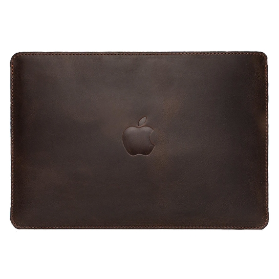 Кожаный чехол INCARNE Gamma Plus коричневый для MacBook Pro 15