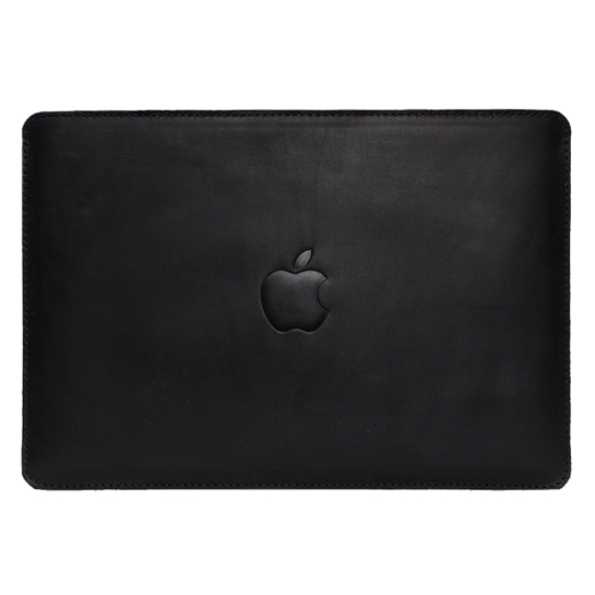 Кожаный чехол INCARNE Gamma Plus чёрный для MacBook Pro 15