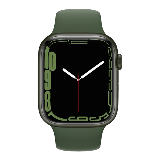 Смарт-часы Apple Watch Series 7 45mm Green Aluminum Case with Clover Sport Band - цена, характеристики, отзывы, рассрочка, фото 2
