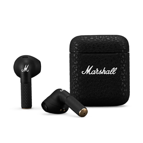 Бездротові навушники Marshall Minor III TWS Black - ціна, характеристики, відгуки, розстрочка, фото 1