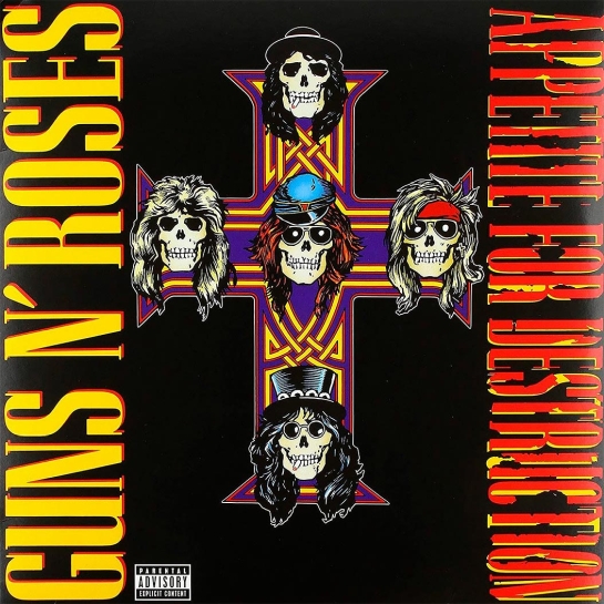 Вінілова платівка Guns N' Roses - Appetite For Destruction - цена, характеристики, отзывы, рассрочка, фото 1