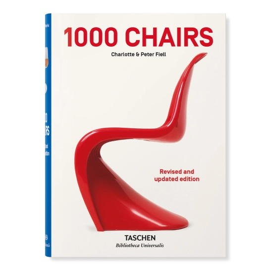 Книга Taschen Charlotte & Peter Fiell: 1000 Chairs. Revised and updated edition