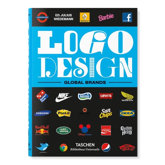 Книга Taschen Julius Wiedemann: Logo Design. Global Brands - ціна, характеристики, відгуки, розстрочка, фото 1